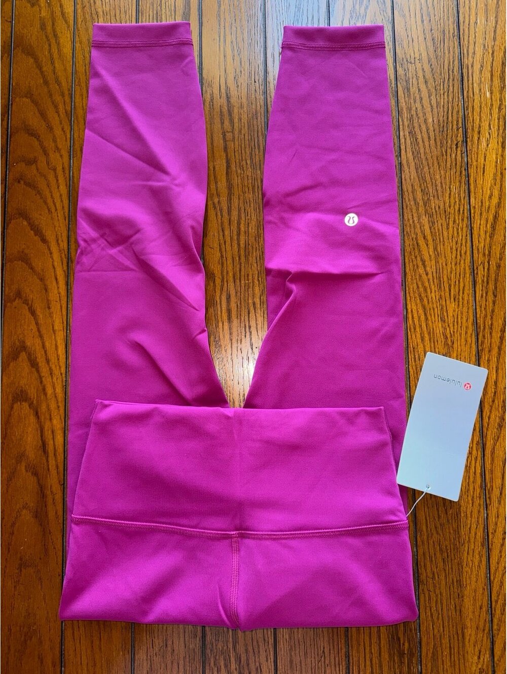 Lululemon Wunder Train High Rise 25” Magenta Purple Size 6 NWT